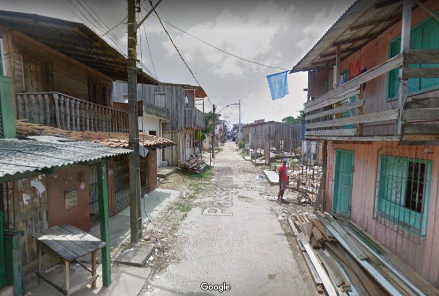 Passagem Cabral no bairro da Terra Firme Foto: Google Maps