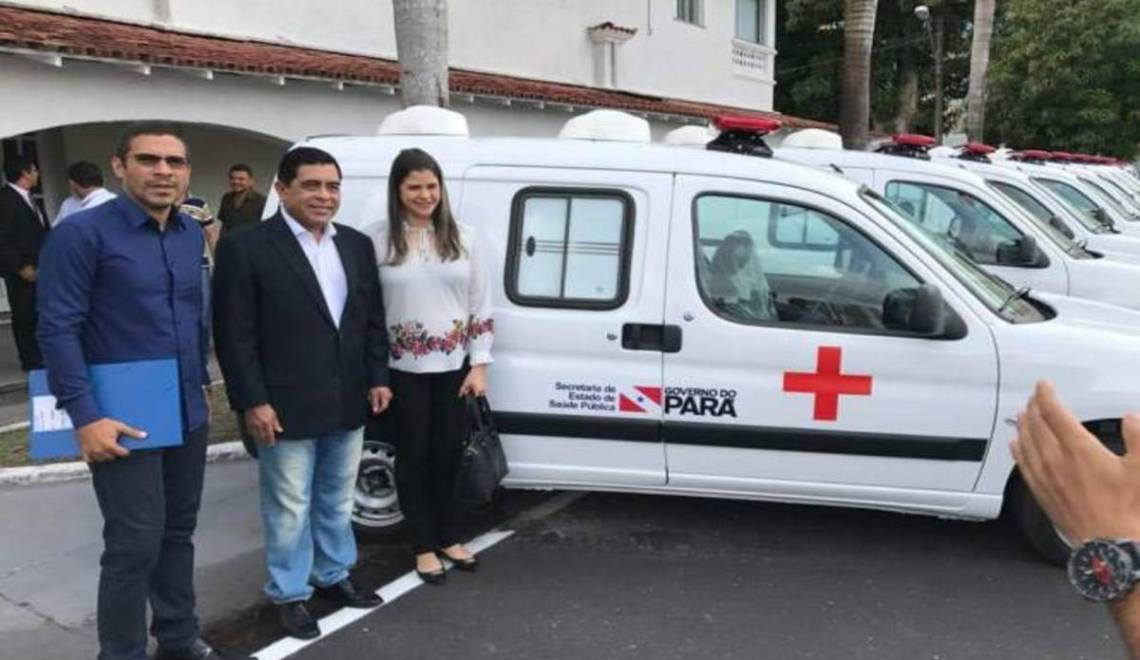 Blog do Bordalo Deoutado bordalo entrega ambulancia em ipixuna
