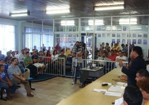 Audiência realizada em 2010 em Capanema